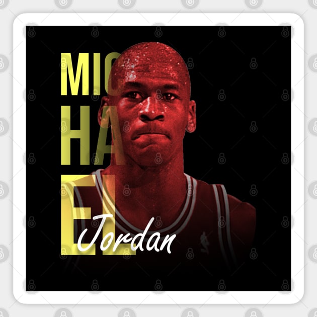 Michael Jordan The G.O.A.T Magnet by pentaShop